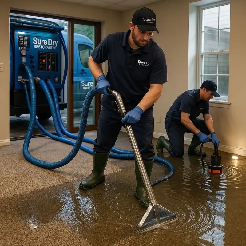 Water Extraction and Removal process in Nicholson, GA